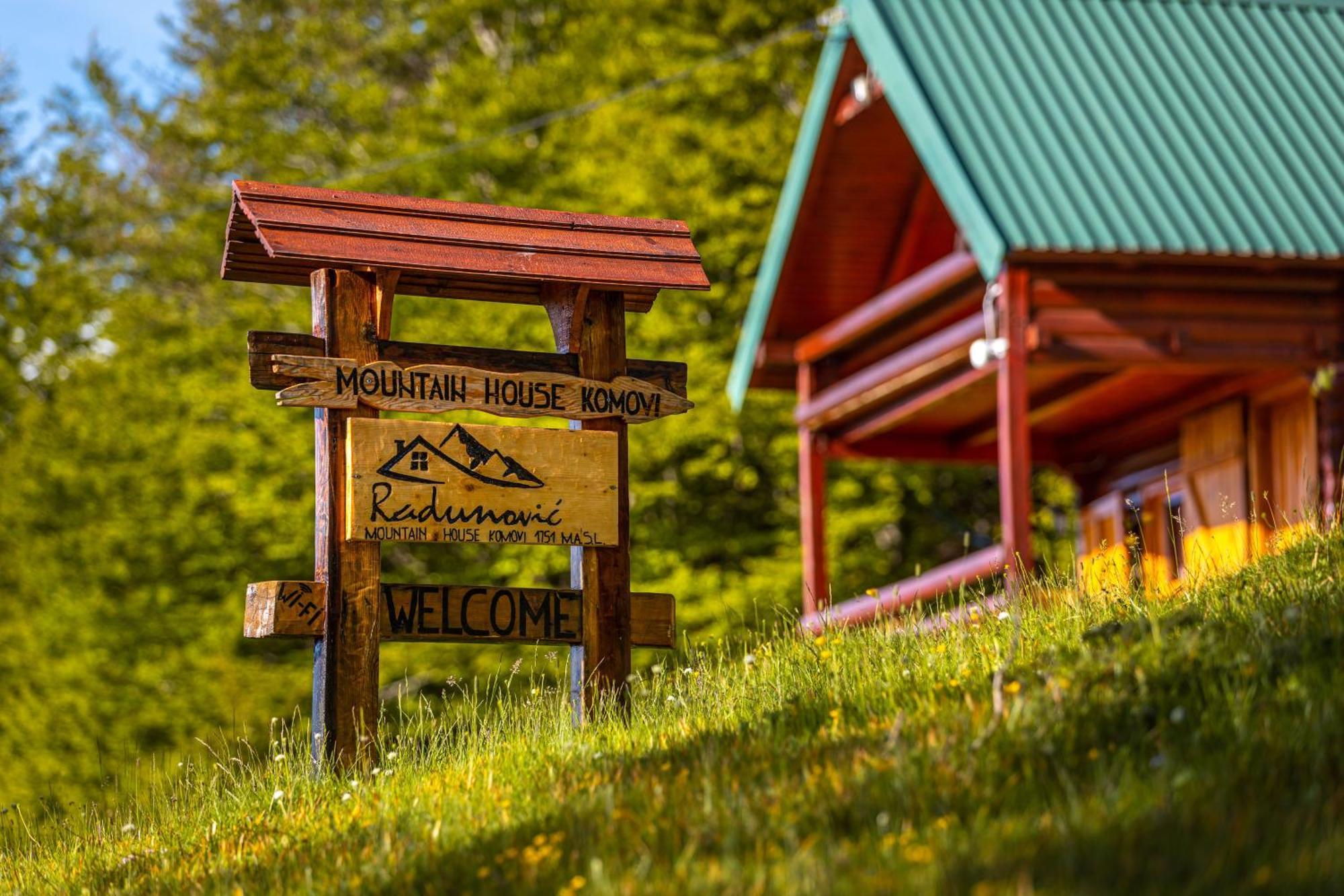 Mountain House Komovi-Radunovic Андриевица Экстерьер фото